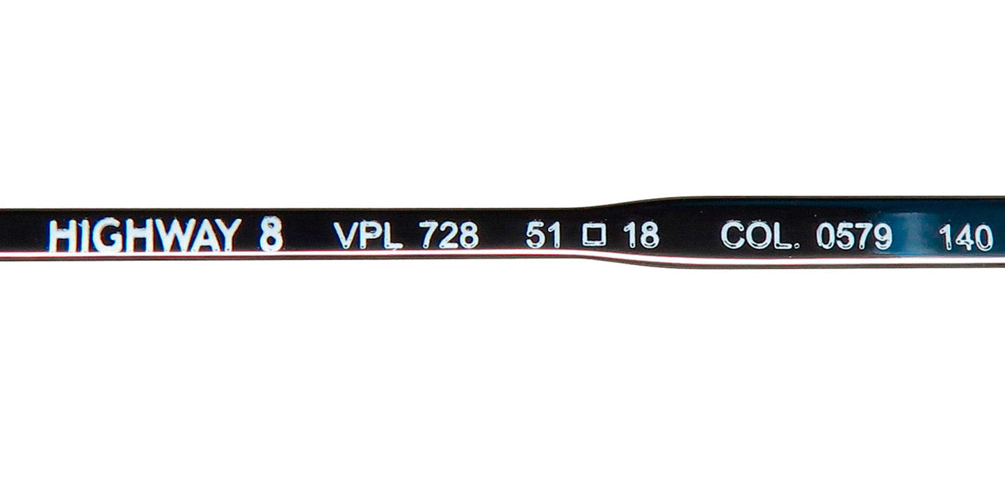 Police Vpl728 Highway 8 Eyeglasses