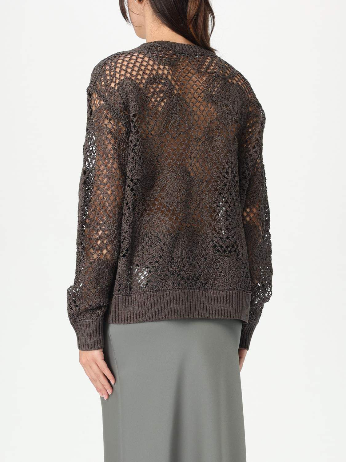 Max Mara Sweater Woman Brown
