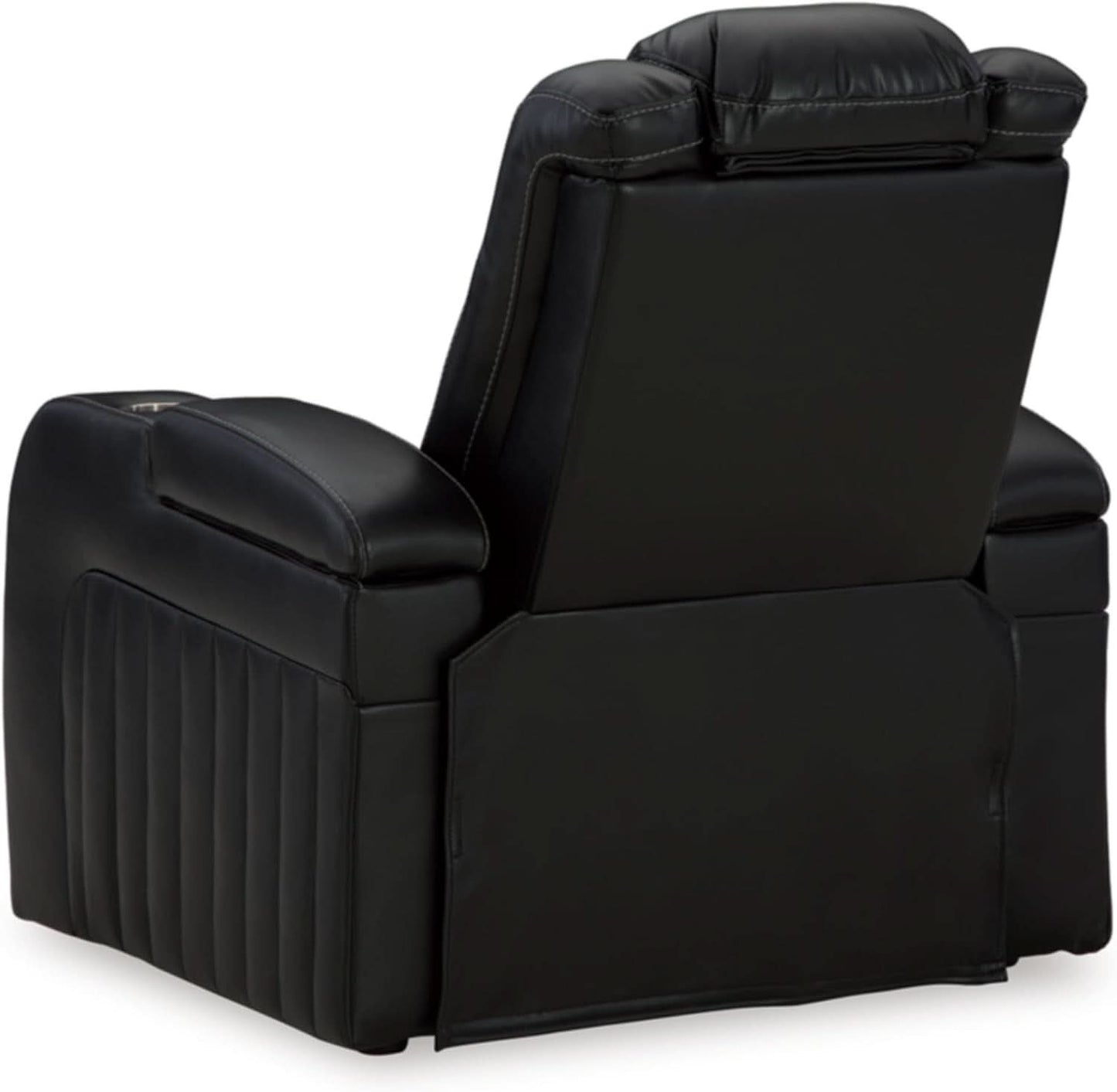 Caveman Den Power Recliner Chair Black With USB Ports