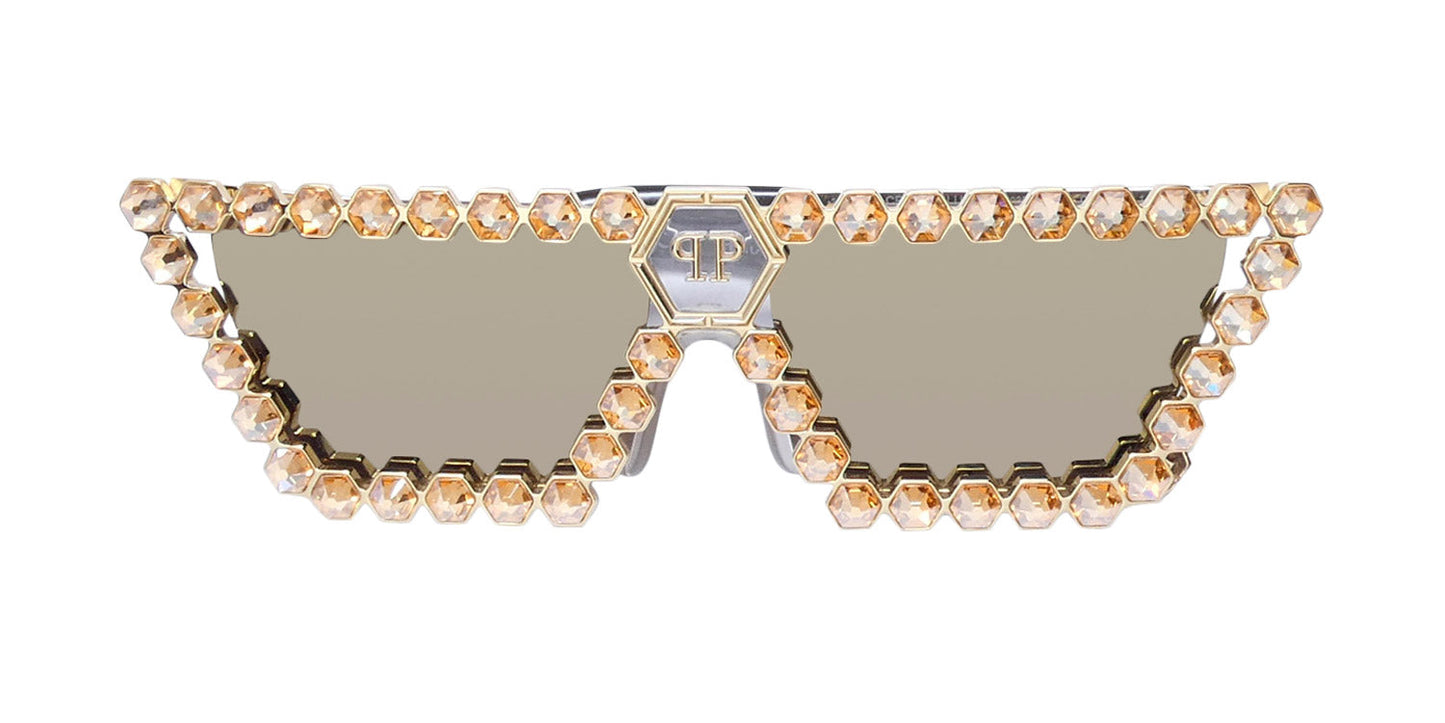 Philipp Plein Spp030s Plein Crystal Lush Sunglasses