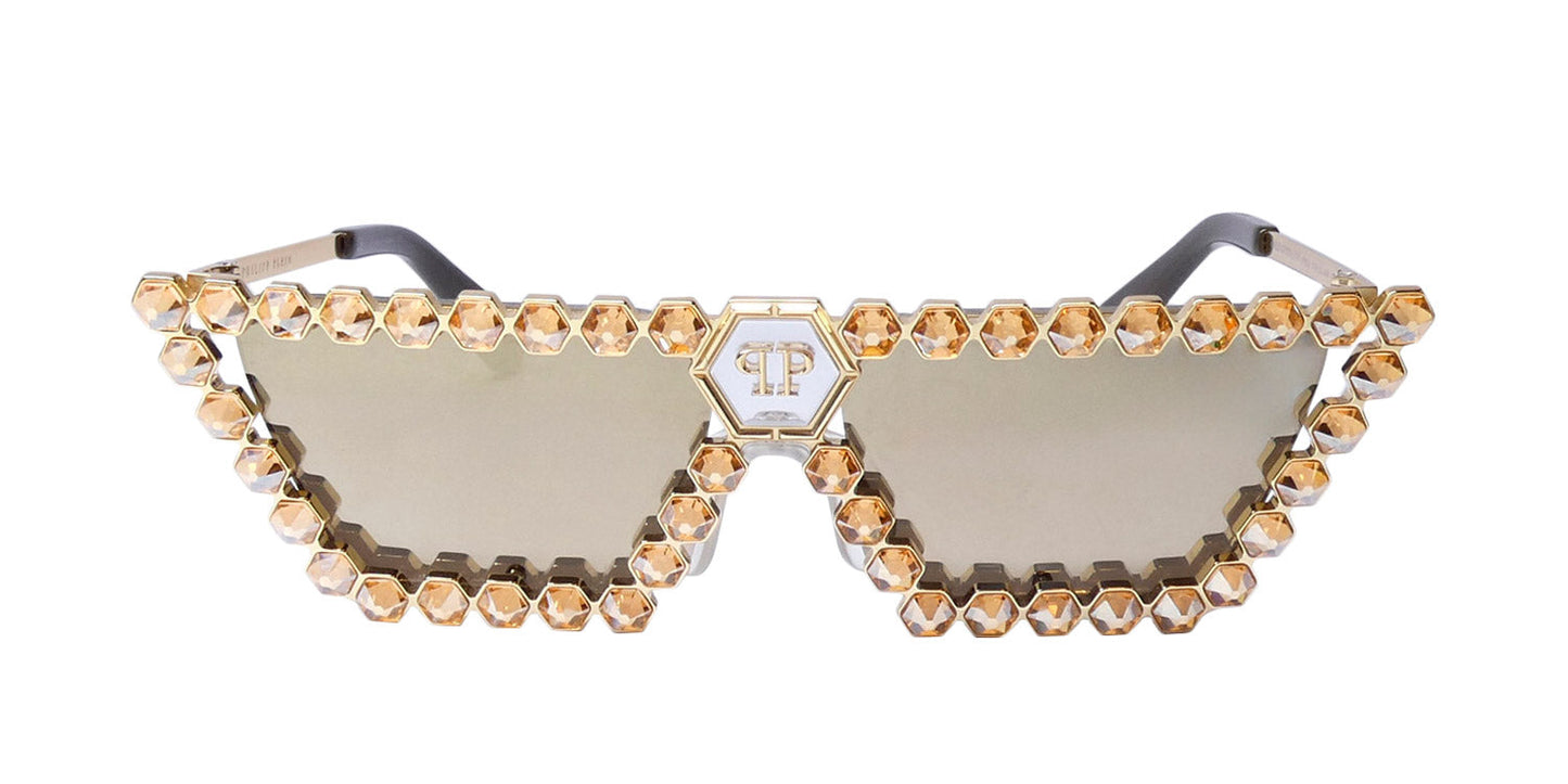 Philipp Plein Spp030s Plein Crystal Lush Sunglasses