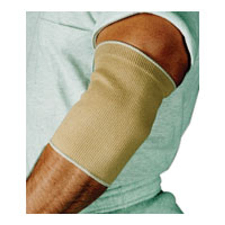 Sport Aid Slip-On Elbow Brace – Beige (Medium)