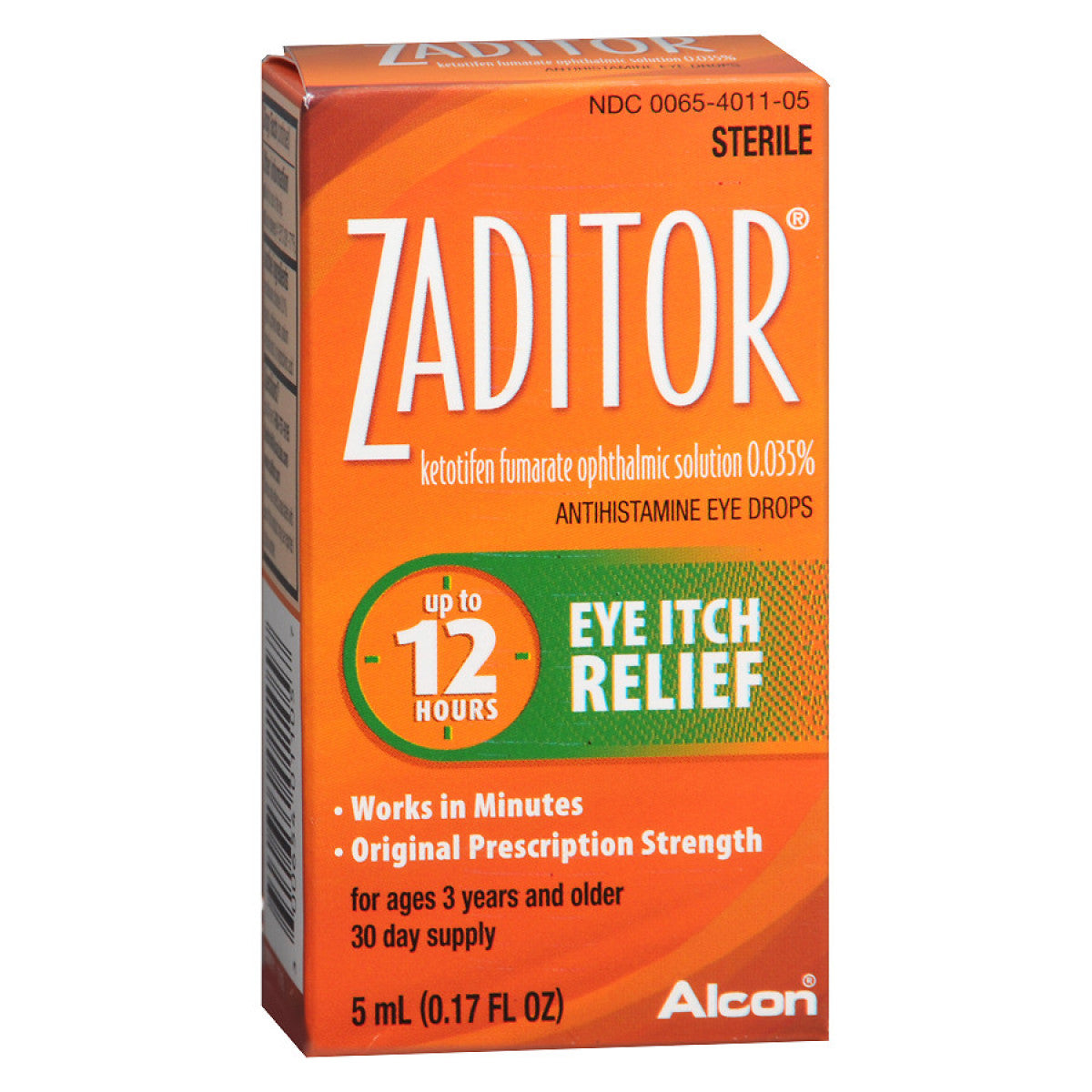 Systane Zaditor  Eye Itch Relief  0.17 Fl Oz