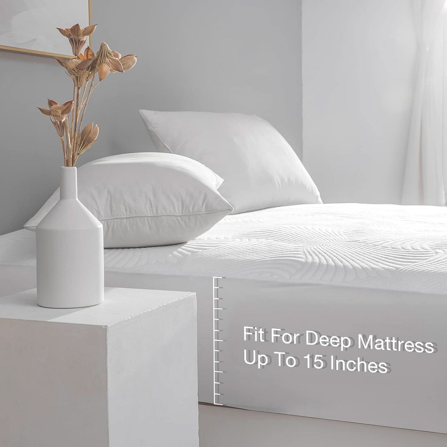 Queen Size Heated Mattress Pad with 10 Heat Settings