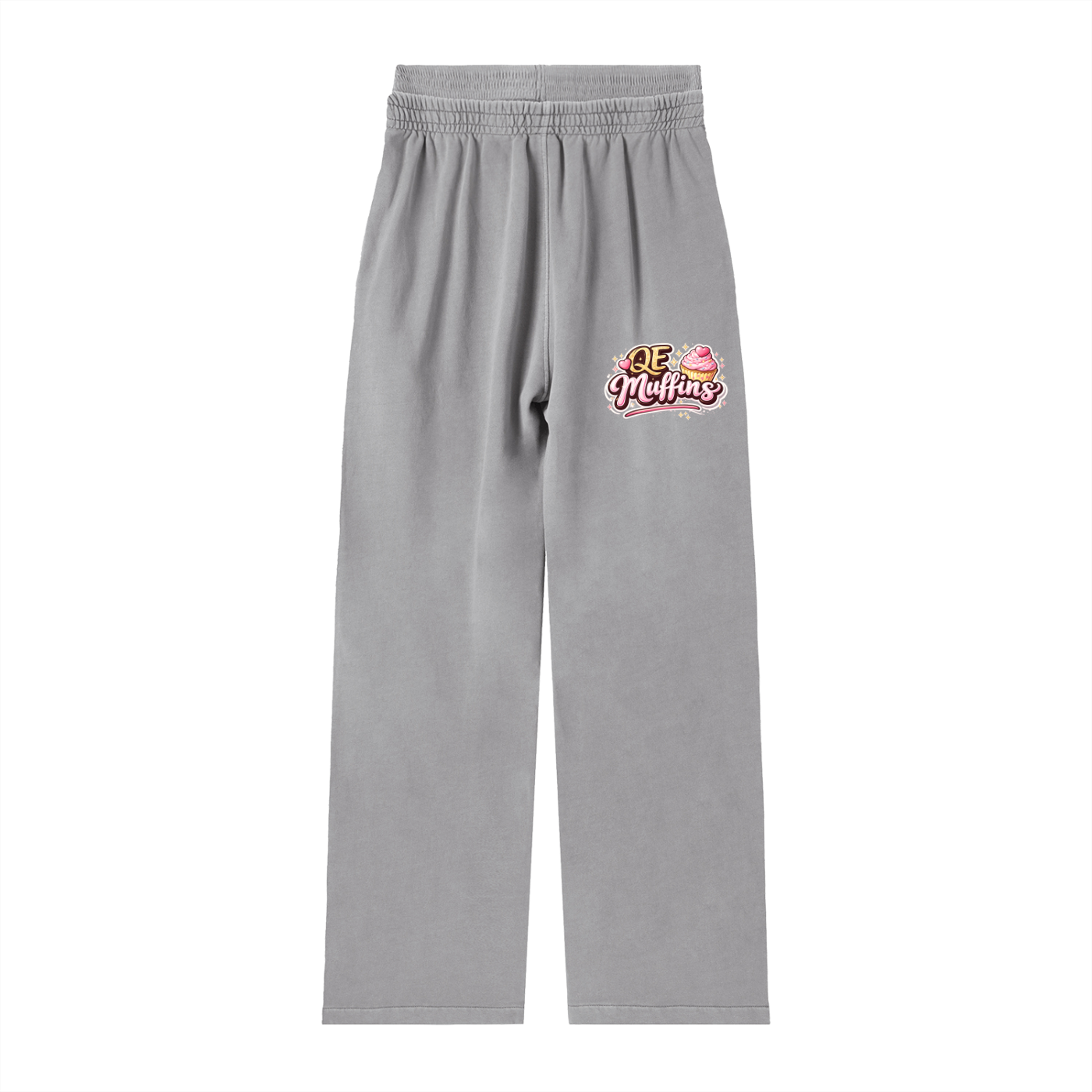 QE Muffins Vintage Washed Waist Pants