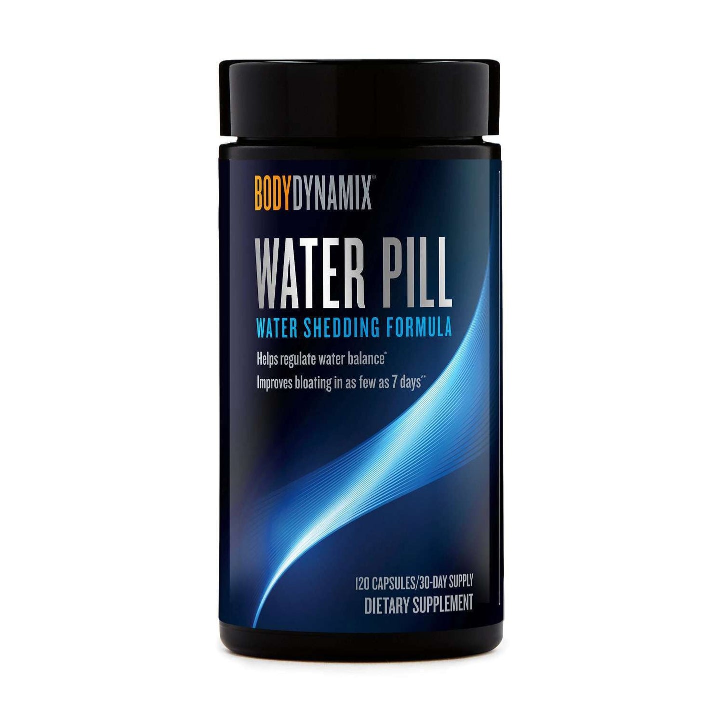 GNC BodyDynamix Water Pill, 120 Capsules