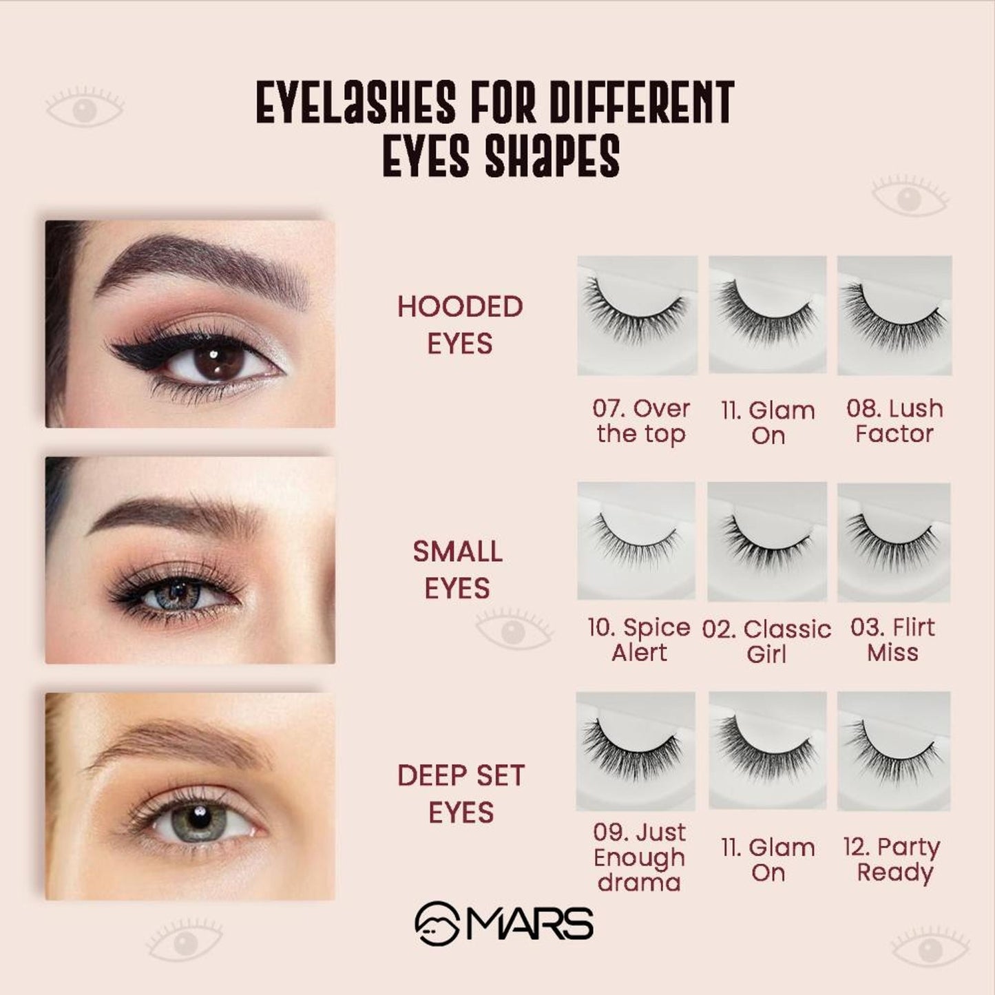 MARS Cosmetics Fabulash Eyelashes - 09 Just Enough Drama