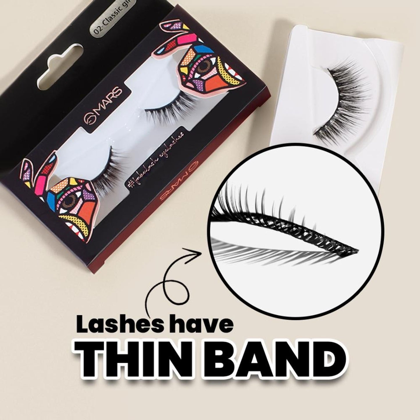 MARS Cosmetics Fabulash Eyelashes - 09 Just Enough Drama