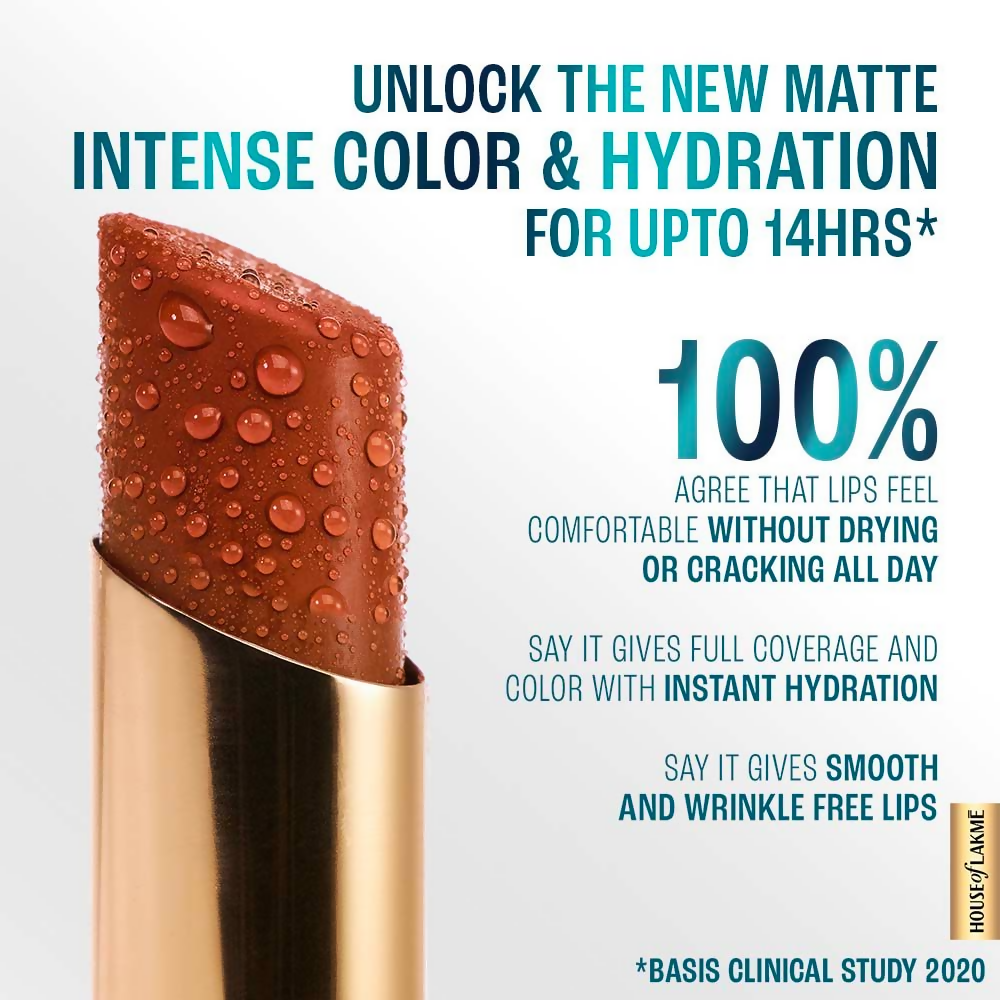 Lakme 9to5 Hya Matte Lipstick - Reliable Red