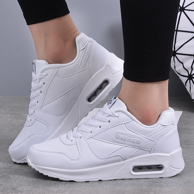 Women Soft Platform Sneakers Green Black Pink Breathable Air Cushion Casual Sports Women Trainers Fashion Lightweight Tennis Sport Walking Athletic Casual Footwear Sneakers