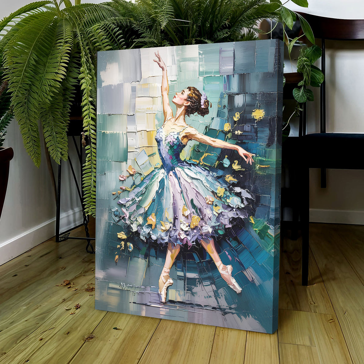 Ballerina Abstract Wall Art