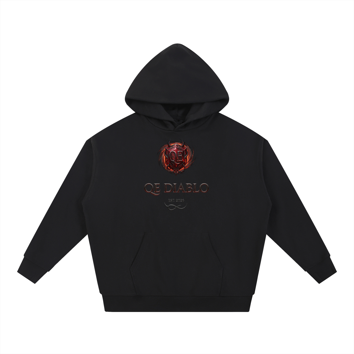 QE Diablo Essential Heavyweight Hoodie