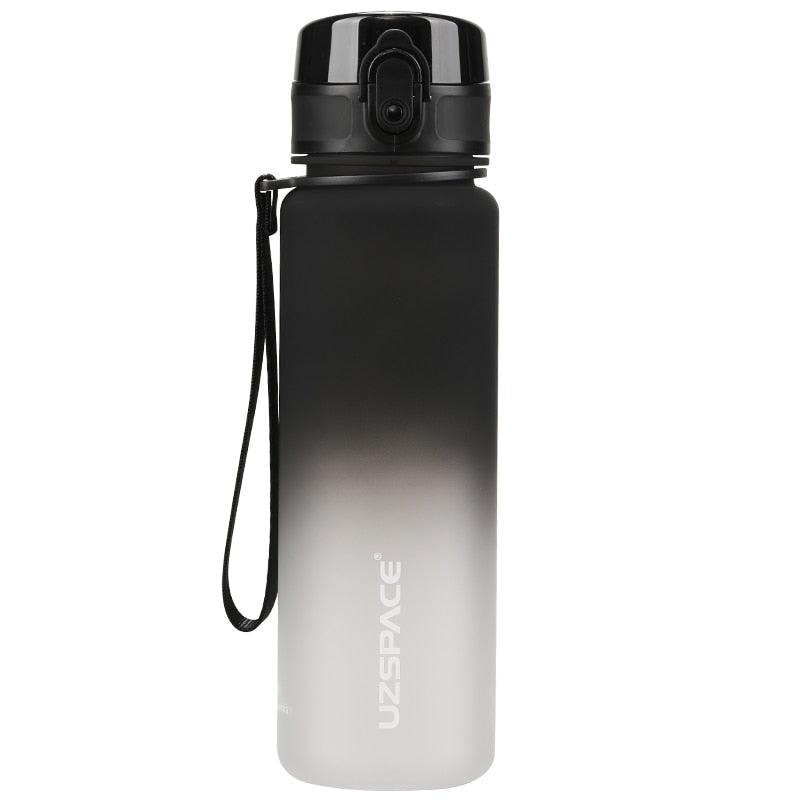 500/1000ml Sport Water Bottle BPA Free With Bounce Lid Time Marker Leak-proof Frosted Plastic Cup for Outdoor Fitness Gym  Motivational Sports Water Bottle with Time Marker Leakproof Drinking Bottle for Fitness Gym Outdoor Cycling Running Hiking