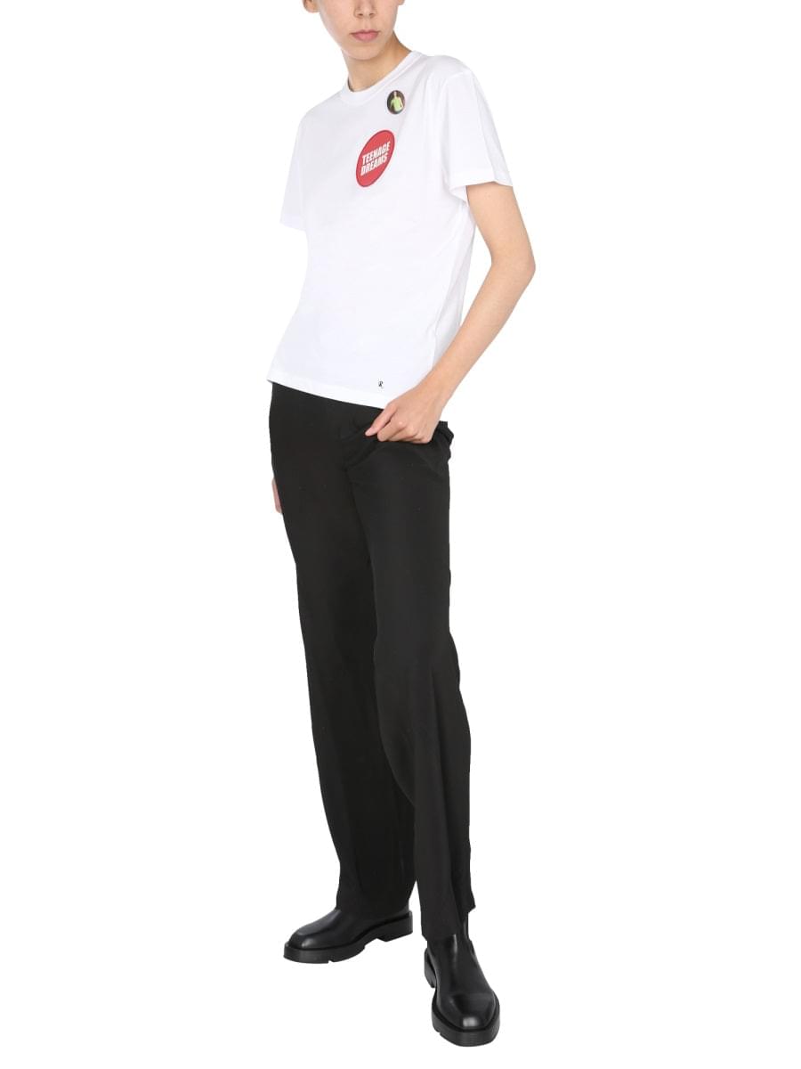 Raf Simons Women Crew Neck T-Shirt