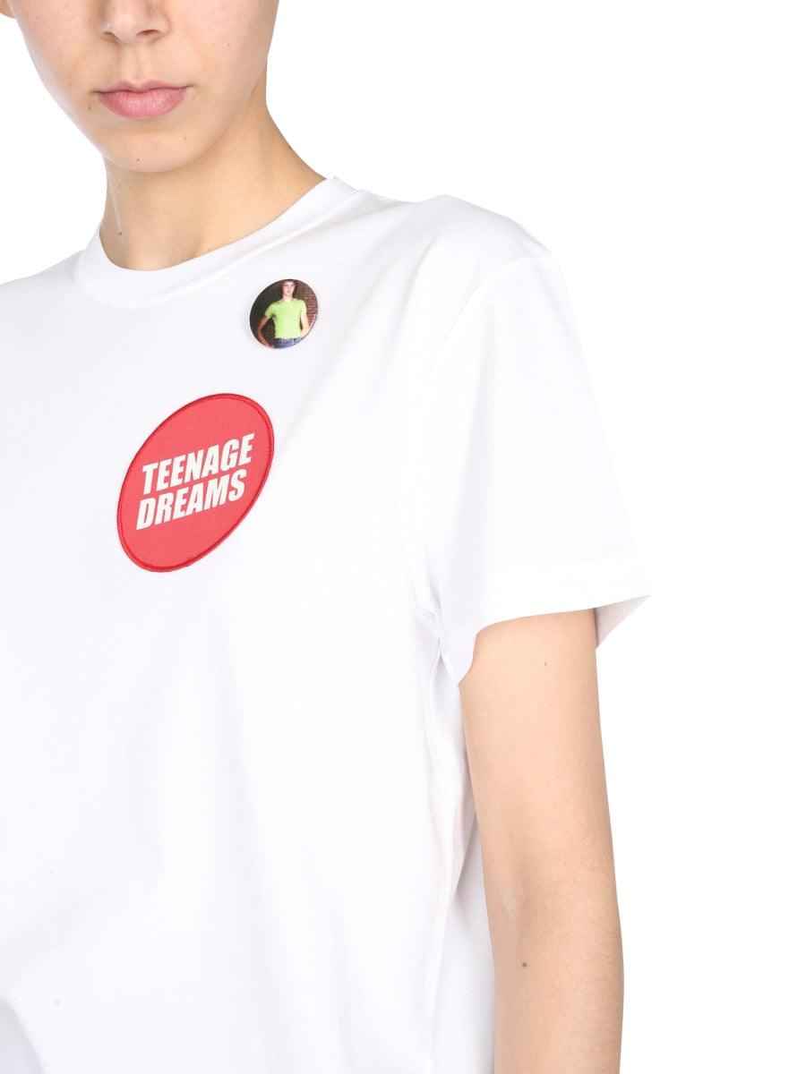 Raf Simons Women Crew Neck T-Shirt
