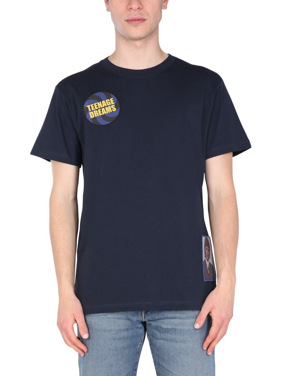 Raf Simons Men Crew Neck T-Shirt