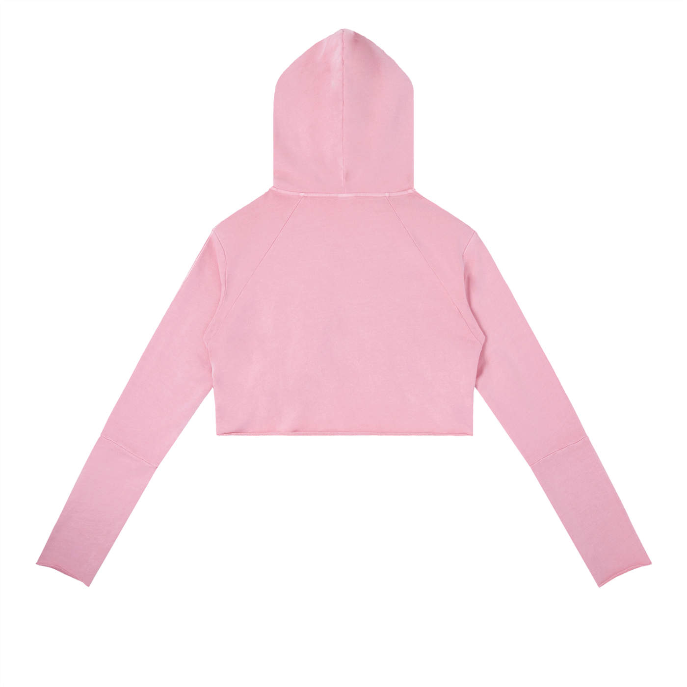 QE Muffins Vintage Washed Raw Edge Hoodie