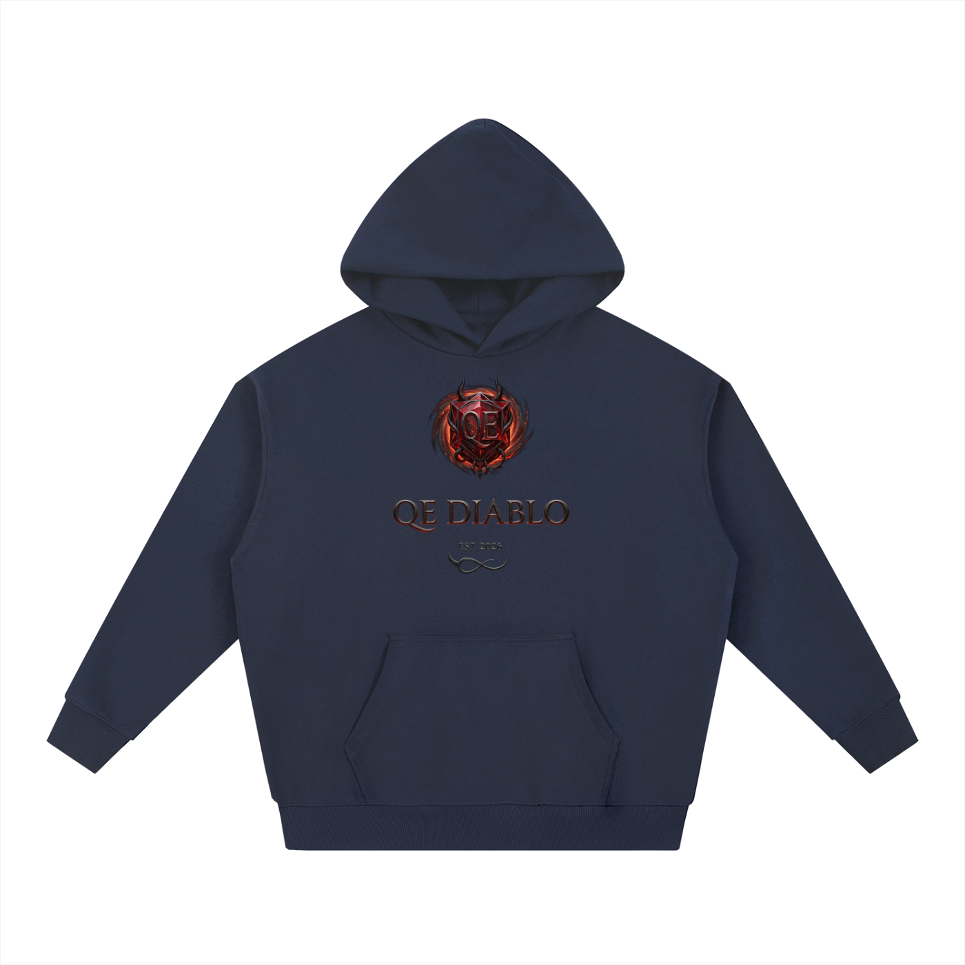 QE Diablo Essential Heavyweight Hoodie