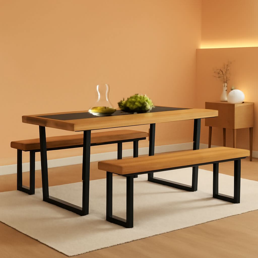 Six To Eight Seats Farmhouse Modern Kitchen Dining Table