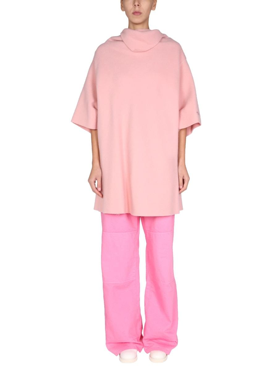 Raf Simons Women "Ataraxia" Wool Blend Dress