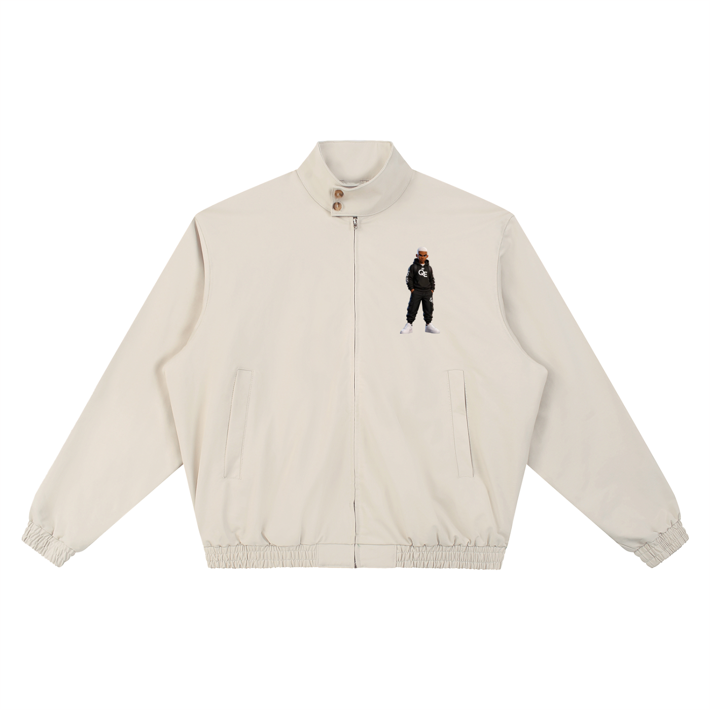 Stand Collar Bomber Jacket