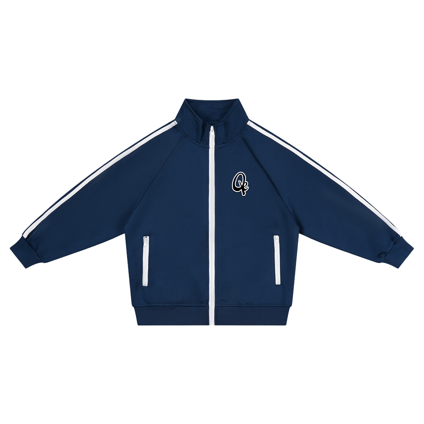 QE Kids’ Contrast Tape Coach Jacket