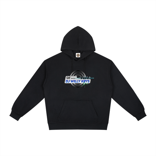 QE DJ Willy Krys Live Relaxed Fit Hoodie
