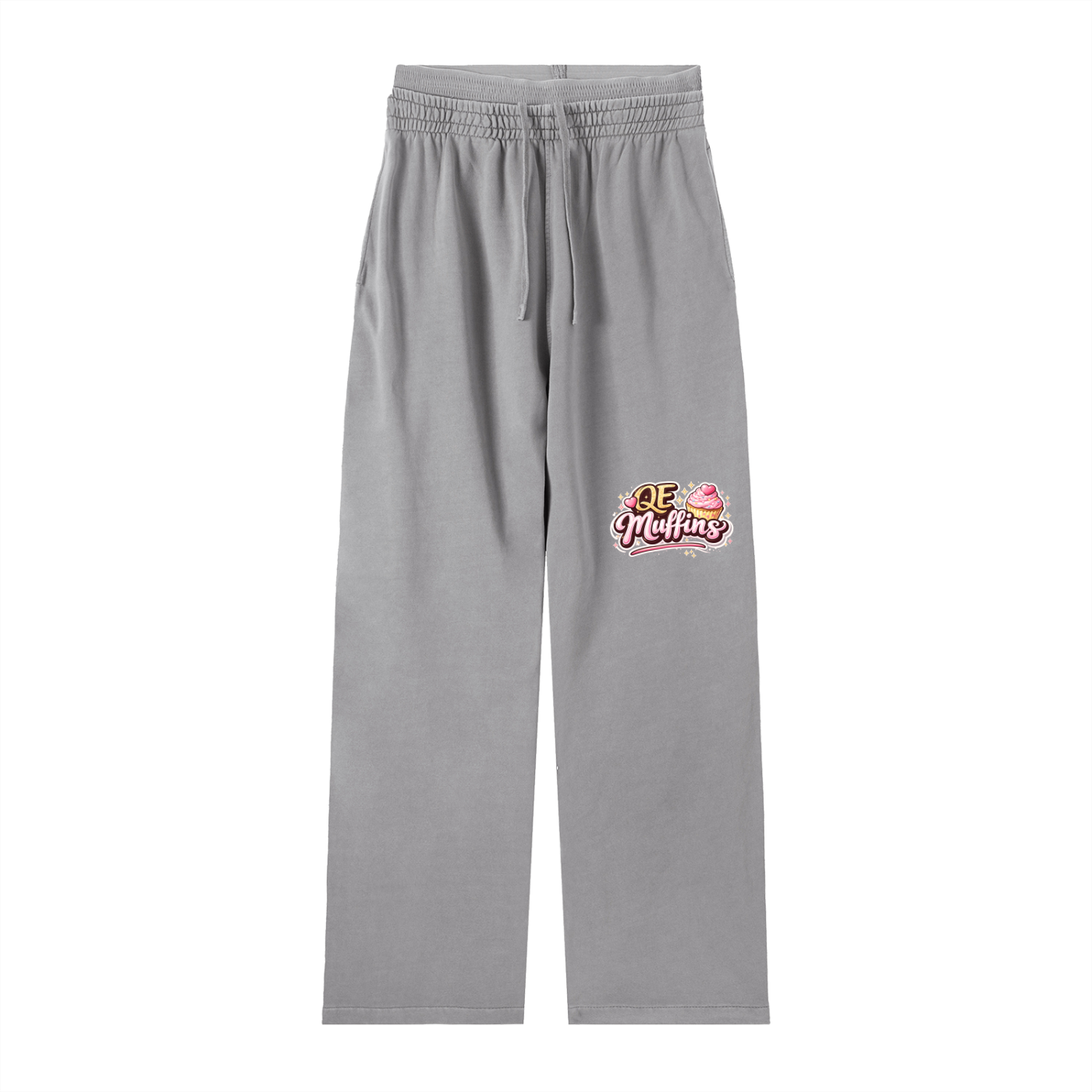 QE Muffins Vintage Washed Waist Pants