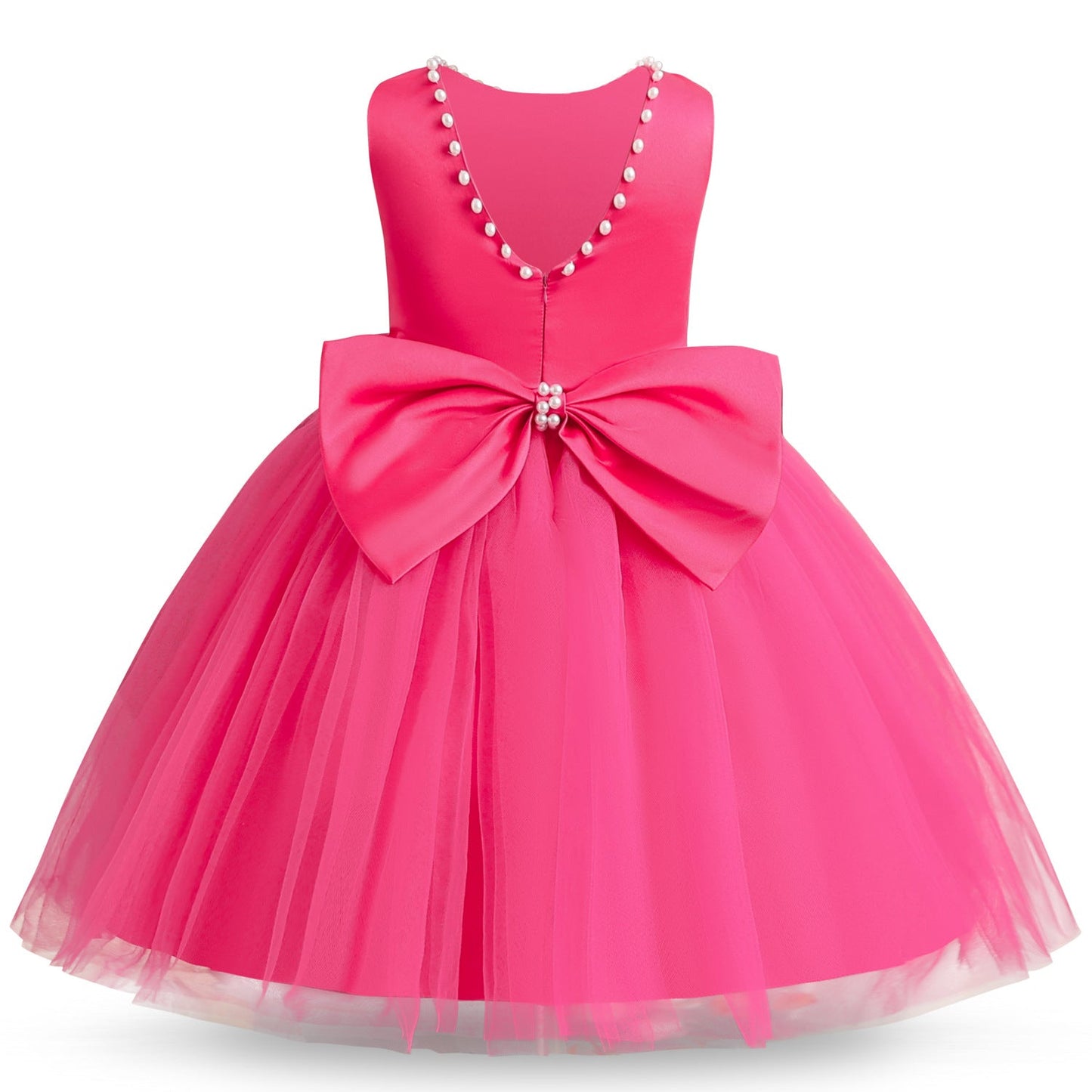 Luxury Girls First Birthday Dress for Newborn Baby Toddler for Princess Great for Parties and Carnivals Girl Party Prom Gown Clothing Wear 1-5 years
