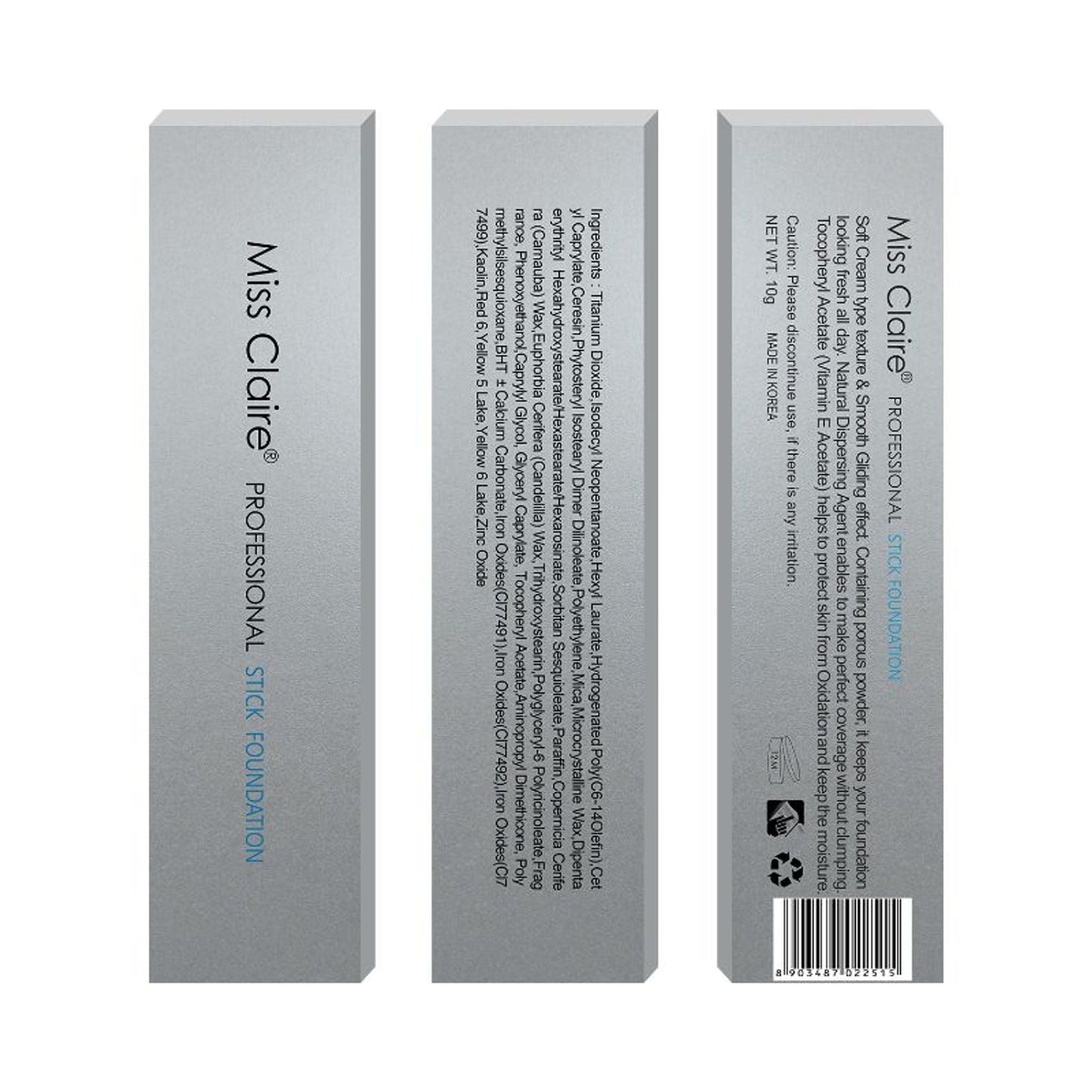 Miss Claire Prestige Stick Foundation - Fs22