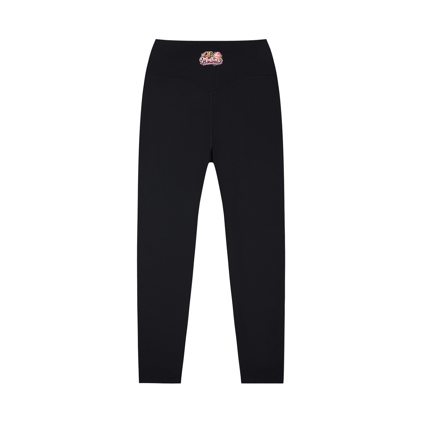 QE Muffins High-Waisted Yoga Leggings