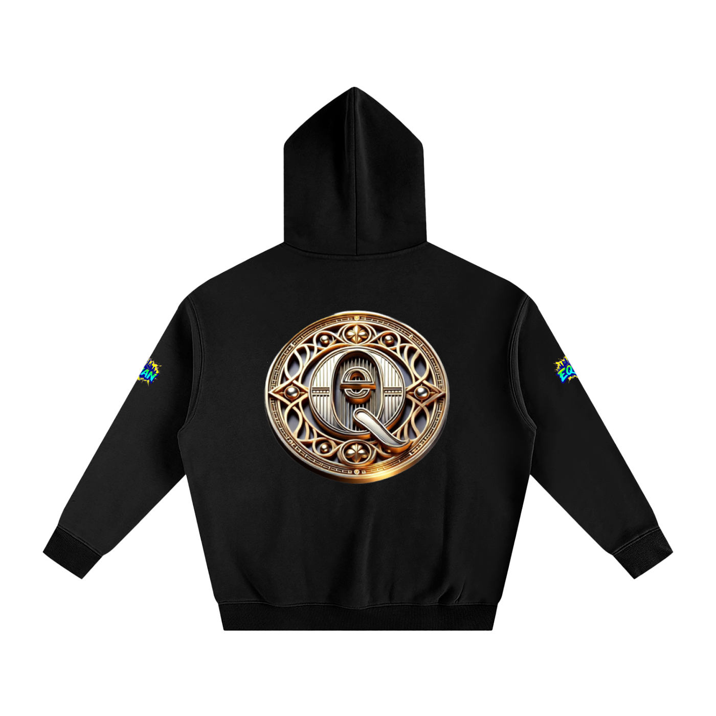 QE Oversize Fleeced Hoodie