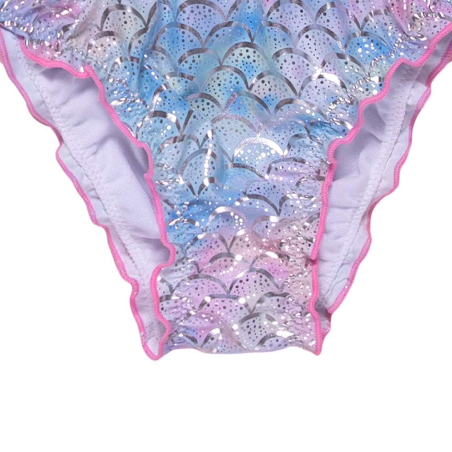 6-11Y Girl’s Cute Two Piece Split Swimsuit Fresh Beautiful Cartoon Pattern Swimwear Bikinis Beachwear Girls Two Piece Swimsuit Floral Bathing Suit Summer Mini Swimwear For Children
