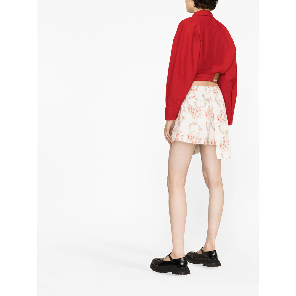 Simone Rocha Neutrals Skirts - Pleated Skirts Women