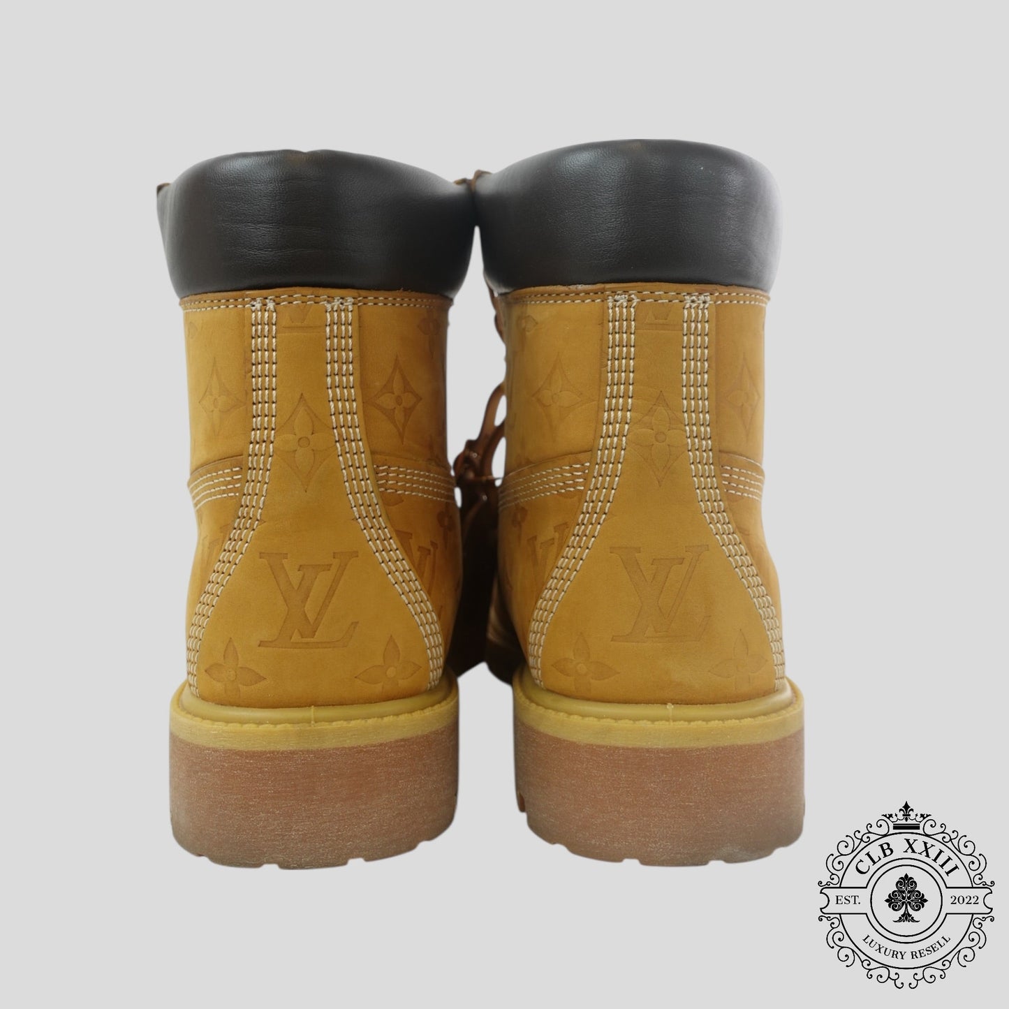 Louis Vuitton 6 Inch Timberland Boot in Wheat