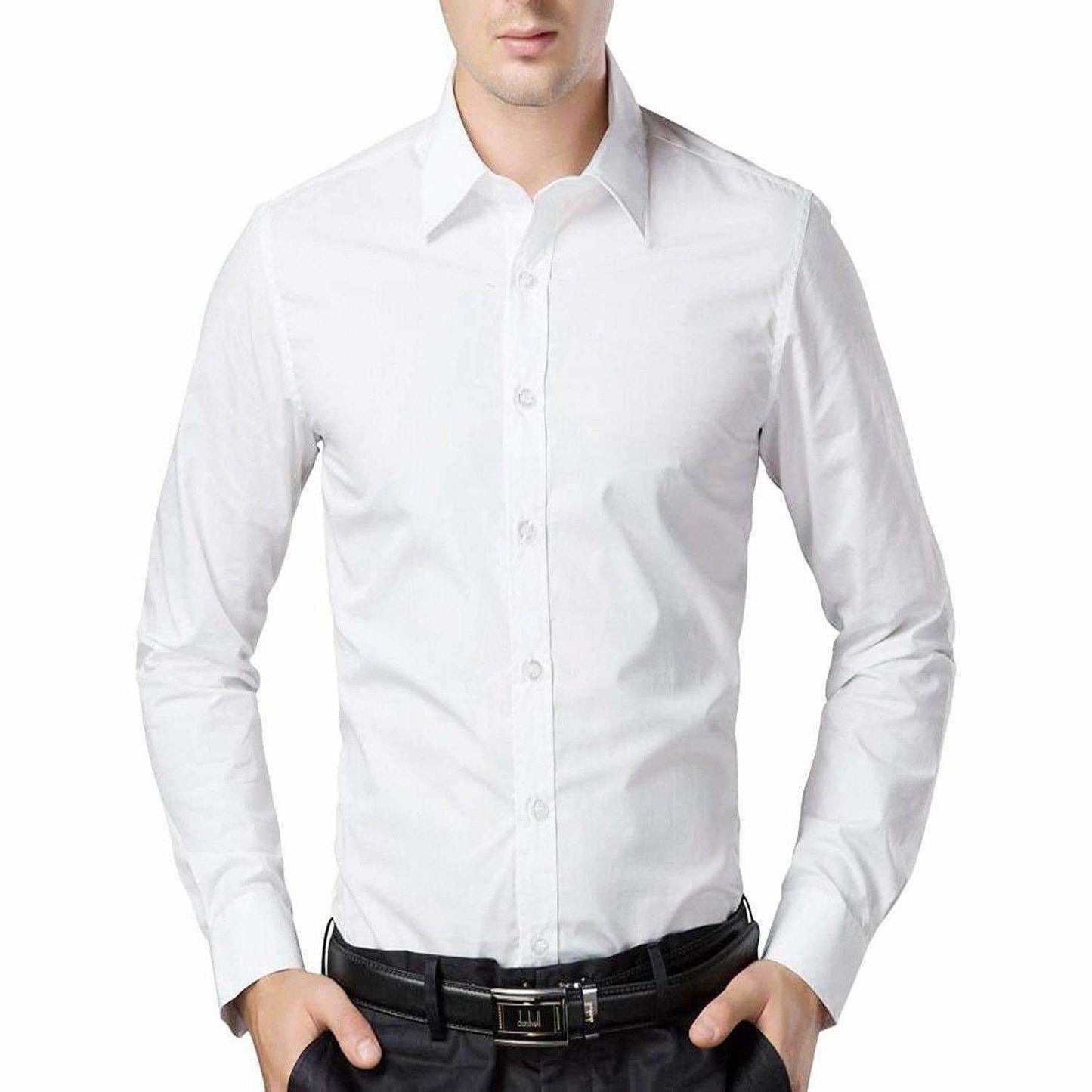 Men's Cotton Solid Full Sleeve Shirts