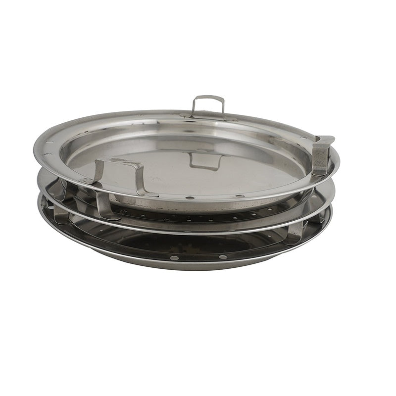 Kitchen Sandwich Bottom Multi kadai Idly Cooker Dhokla and Plate