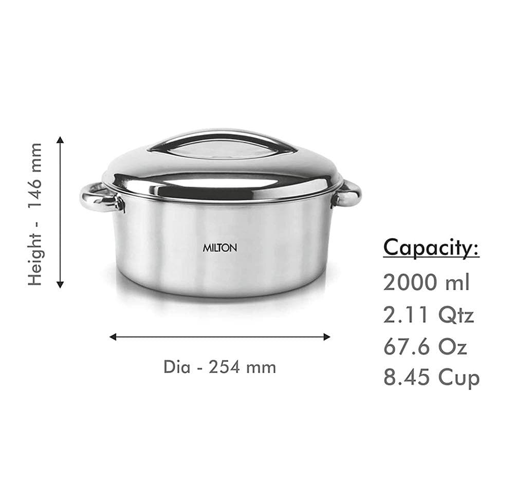 Milton Thermosteel Excel 2000 Casserole