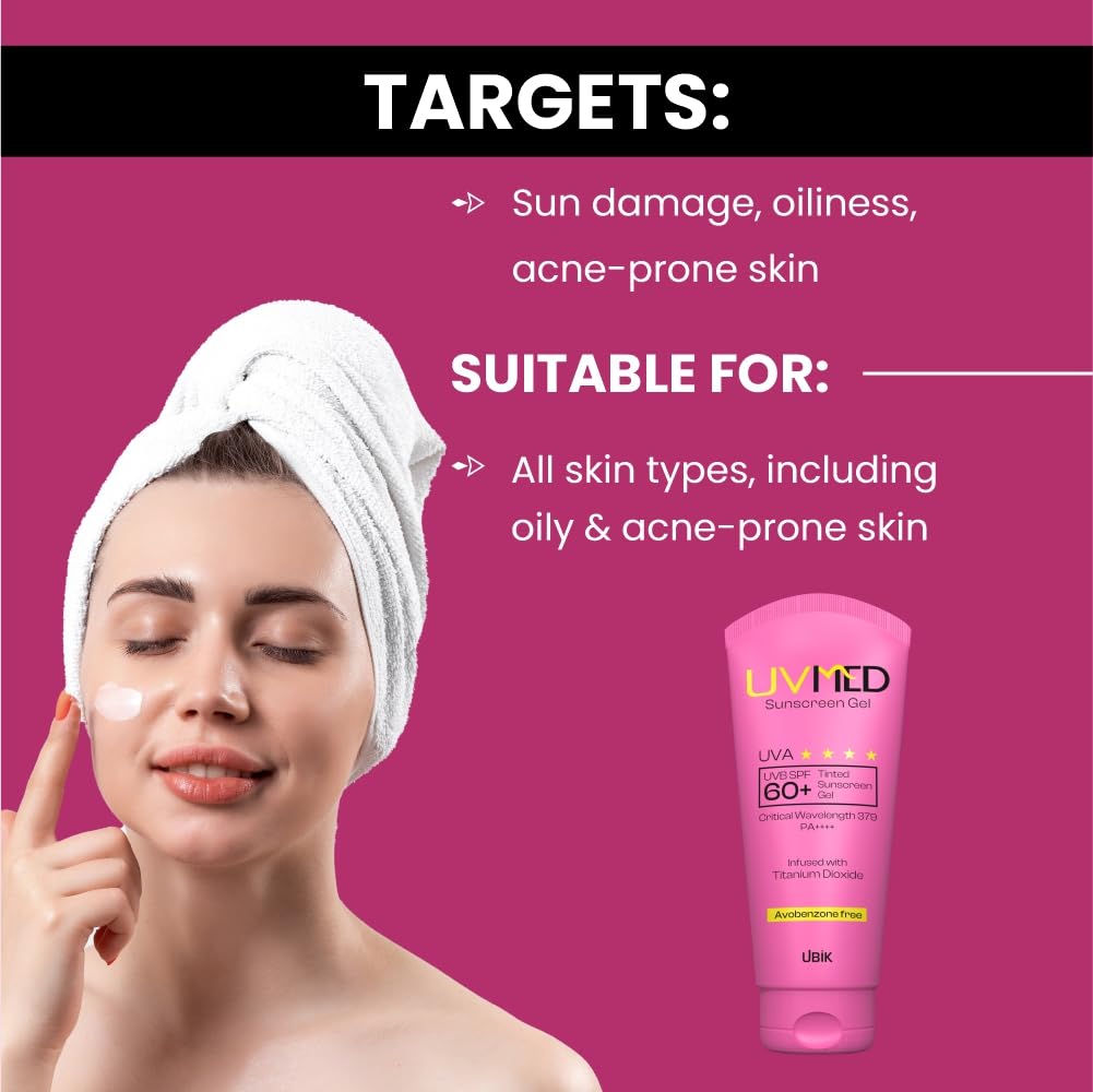 Uvmed Tinted Sunscreen Cream SPF 50