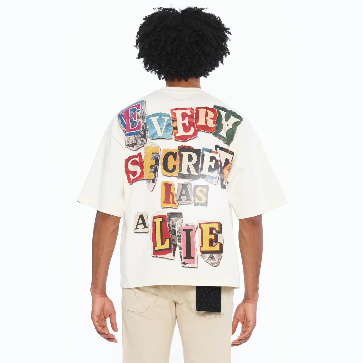 Cult Of Individuality Every Secret Crew Tee - Winter White