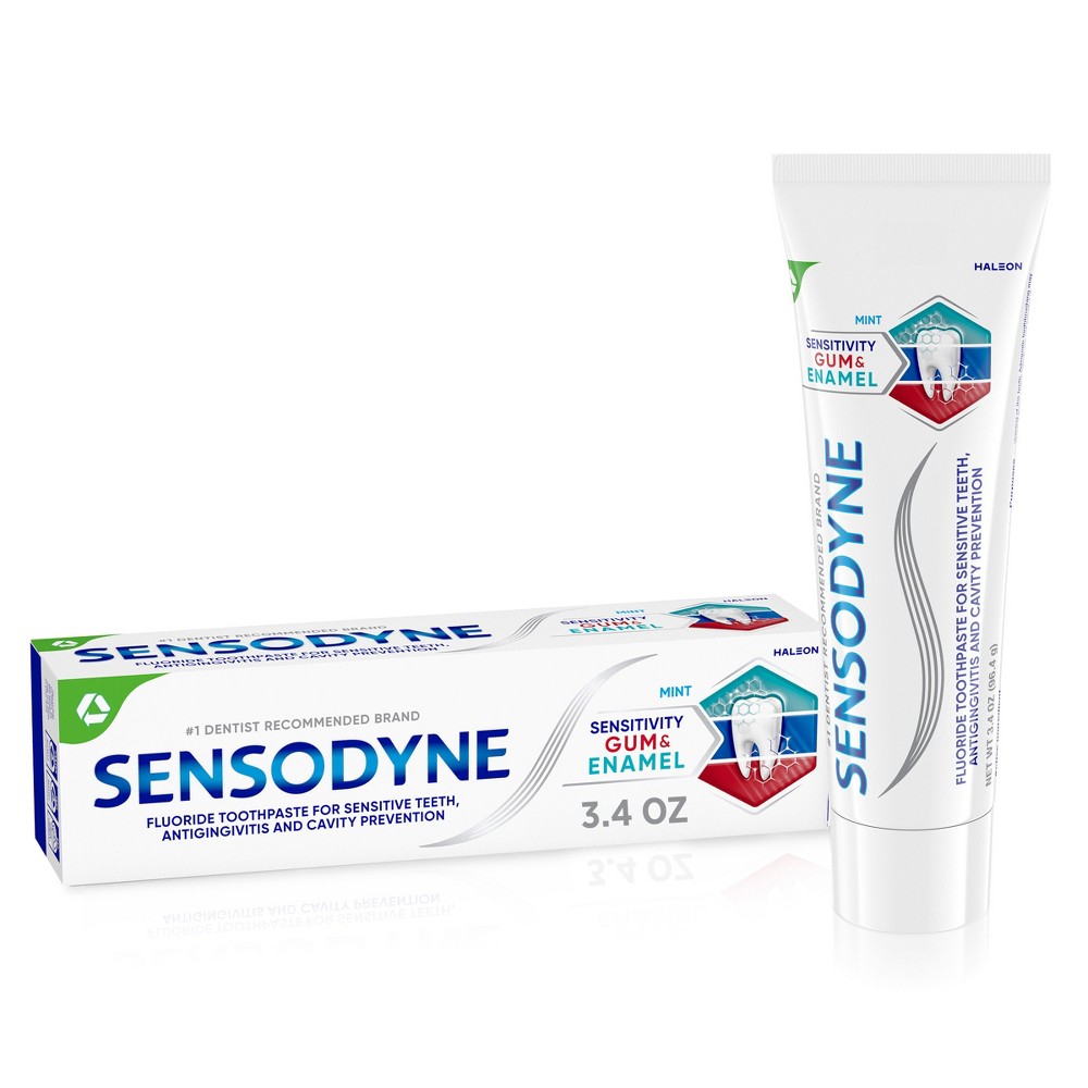 Sensodyne Sensitivity Gum & Enamel Mint Toothpaste 3.4 Oz