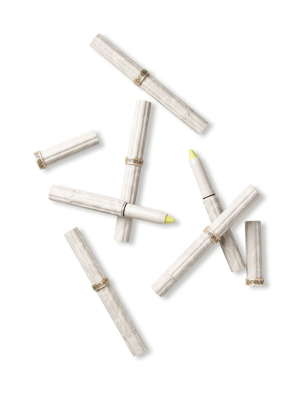 Off White Unisex Imprint Zone Pencil