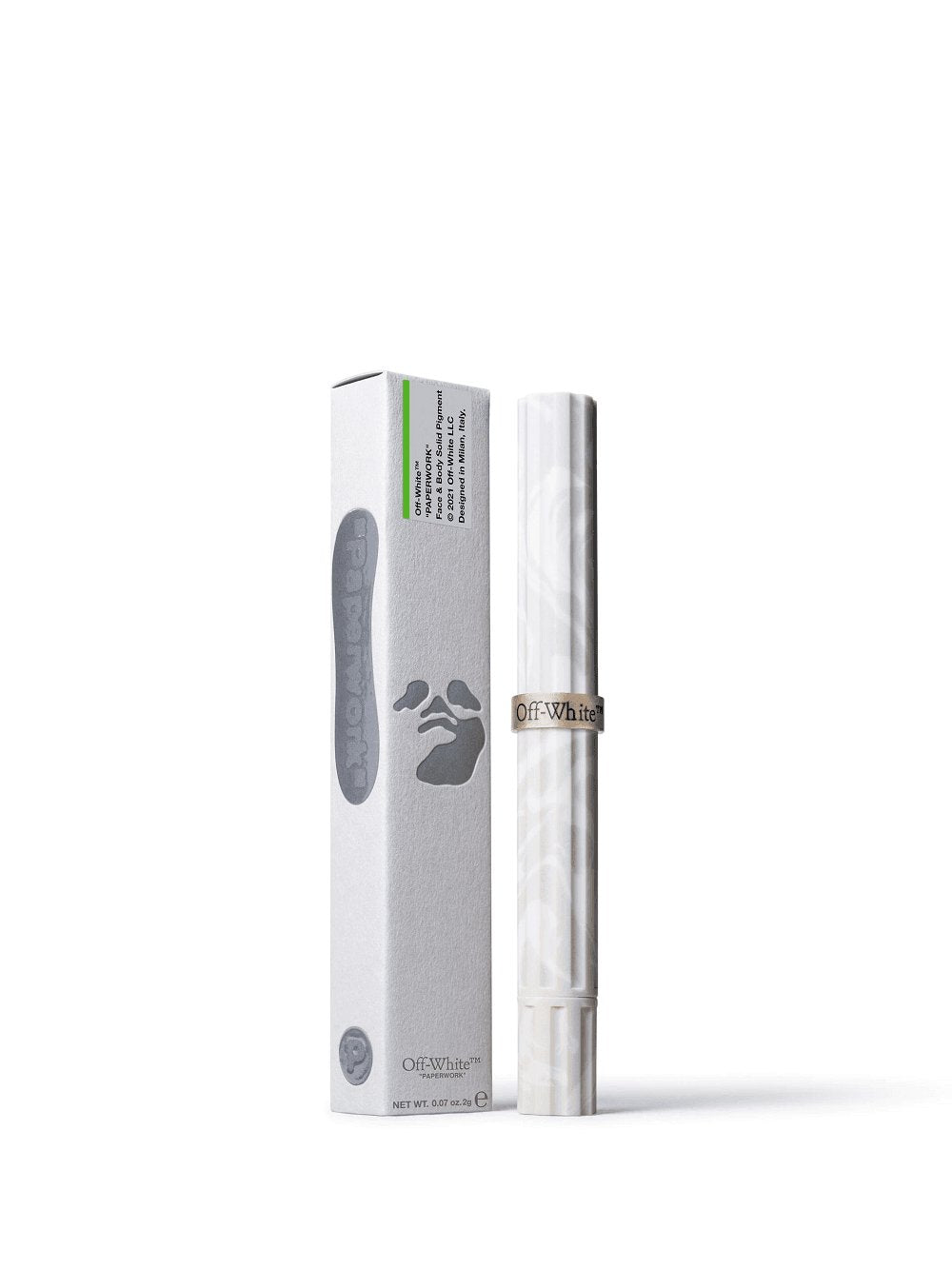Off White Unisex Imprint Zone Pencil