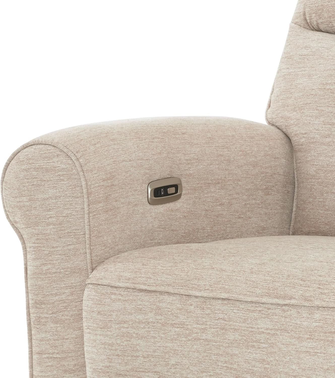 87.8 Inch Wall Hugger Reclining Sofa With Drop Down Table