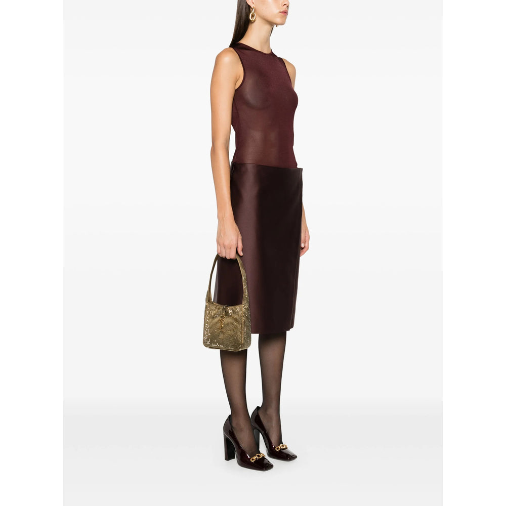 Saint Laurent Green Shoulder Bags Women