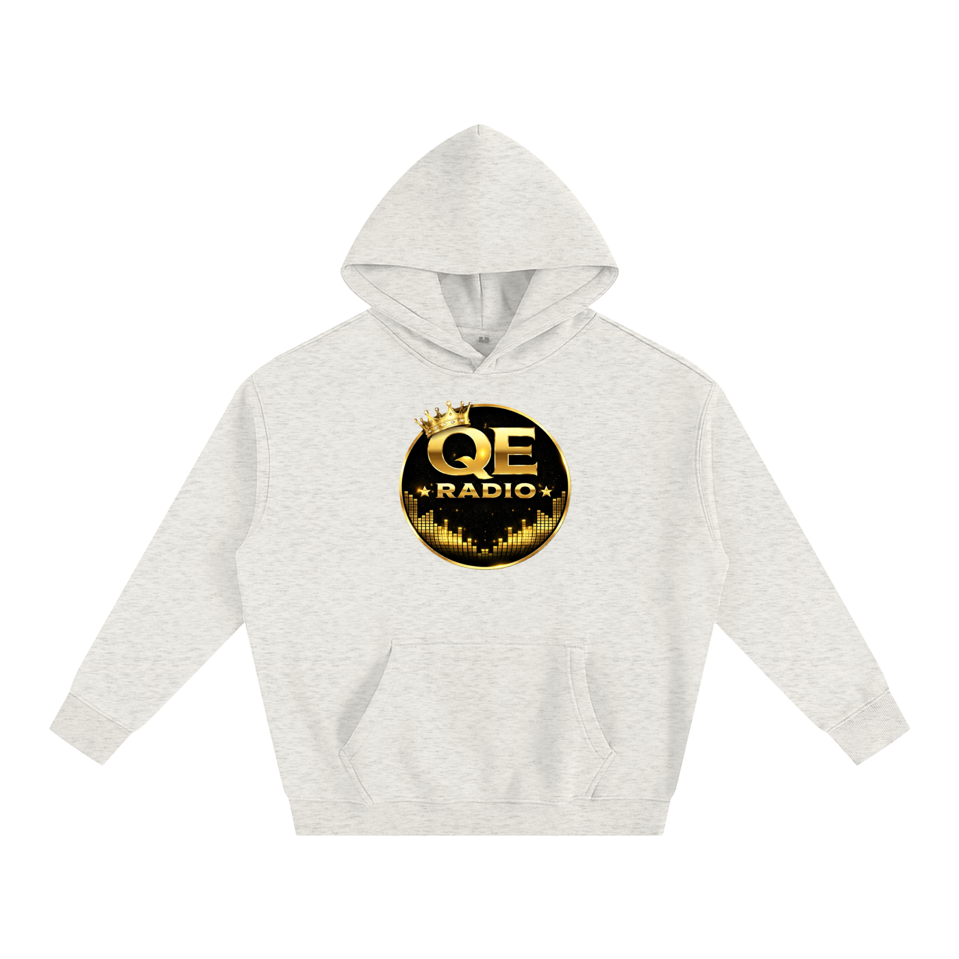 QE Radio Oversize Fleeced Hoodie