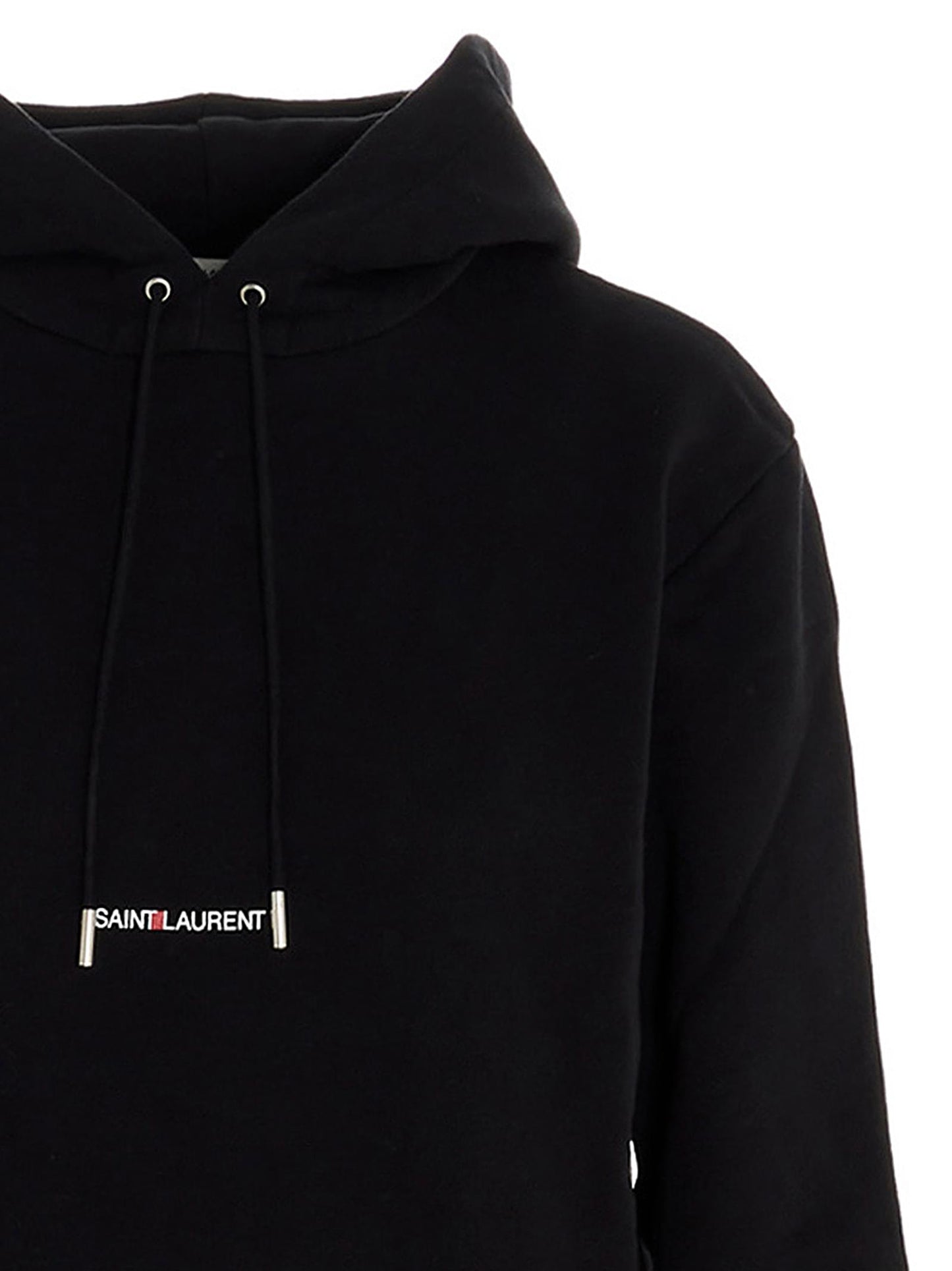 Saint Laurent Women Logo Print Hoodie