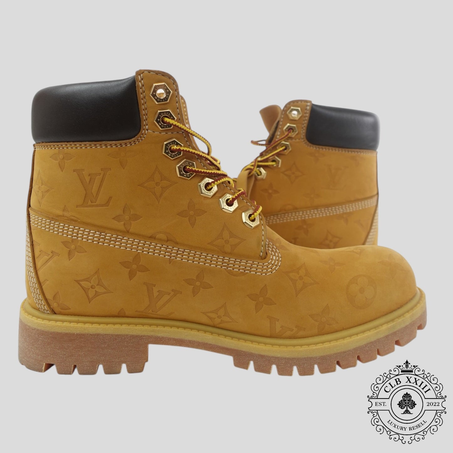 Louis Vuitton 6 Inch Timberland Boot in Wheat