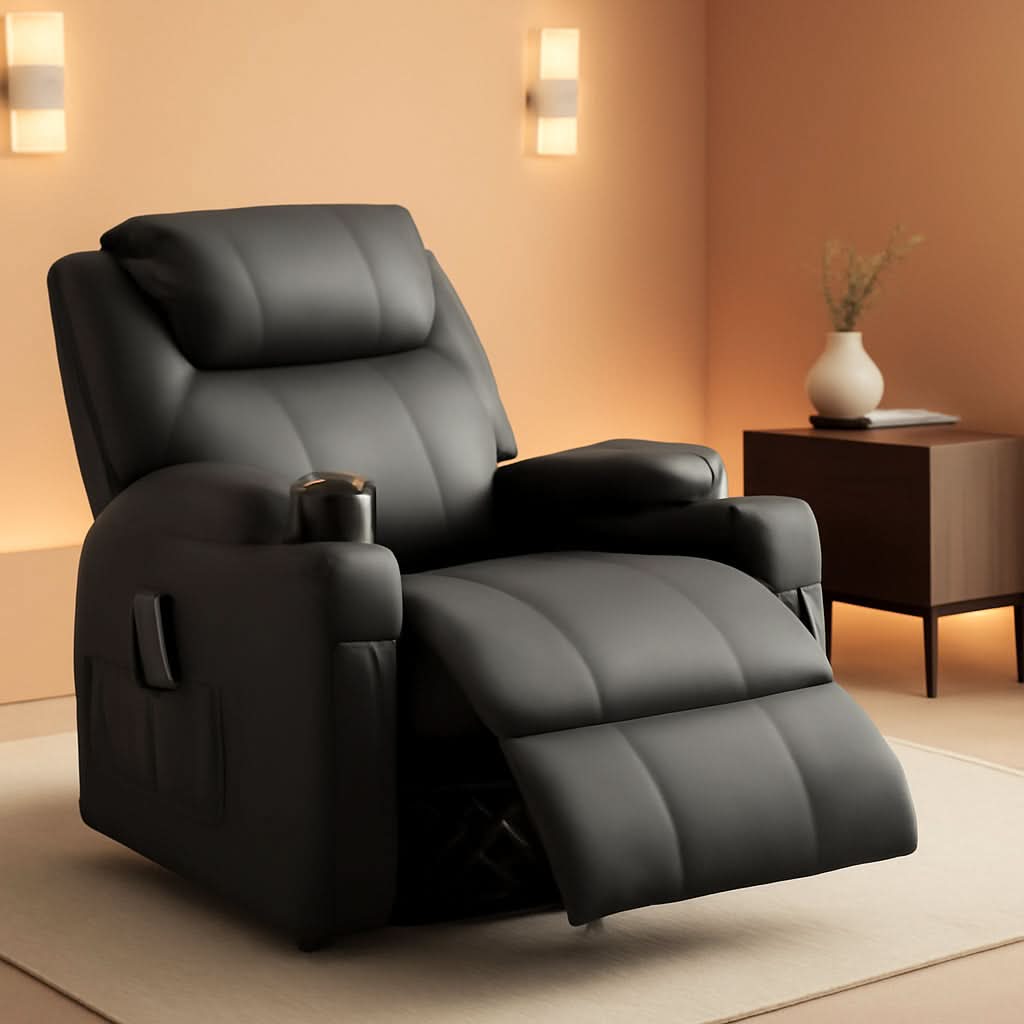 360 Degree Swivel Recliner Chair With Massage And Heat