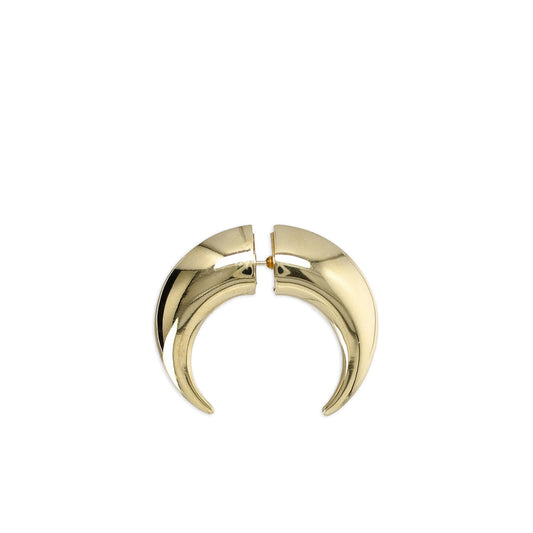 Marine Serre Gold Earrings Women